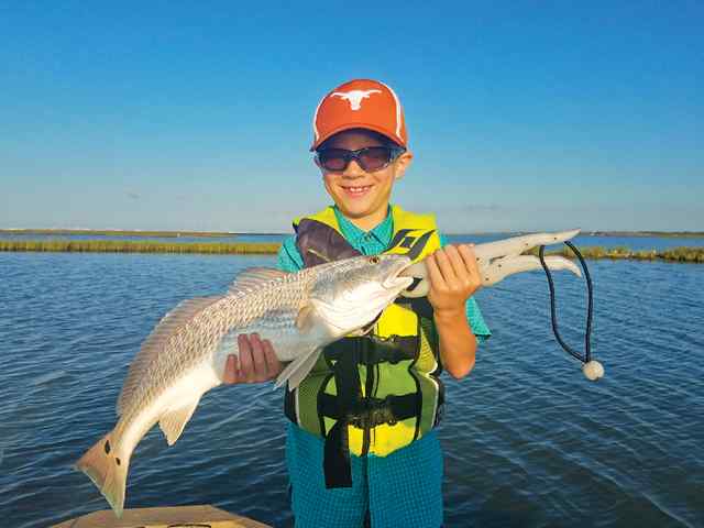 Casey Shaver Portland - 25" first keeper redfish!