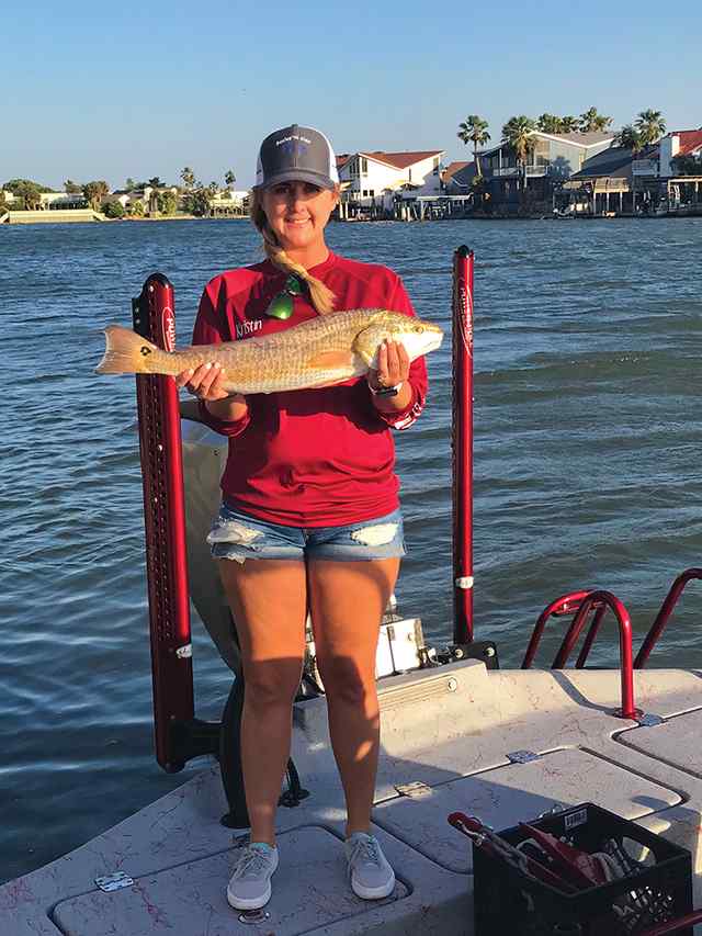 Kristin Gibson Baffin Bay - 27" redfish