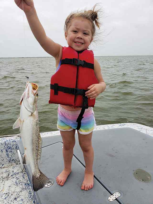 Ava Parker Galveston Bay - trout