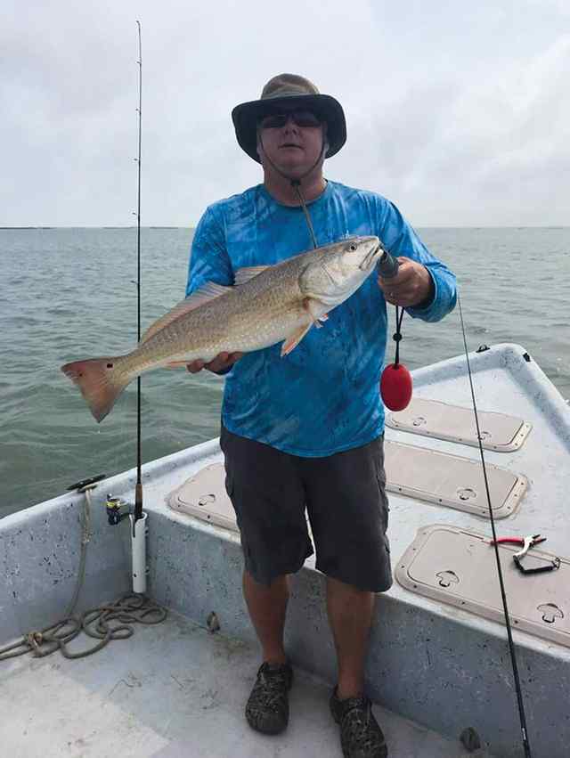Bruce Staton Aransas Pass - 28" redfish