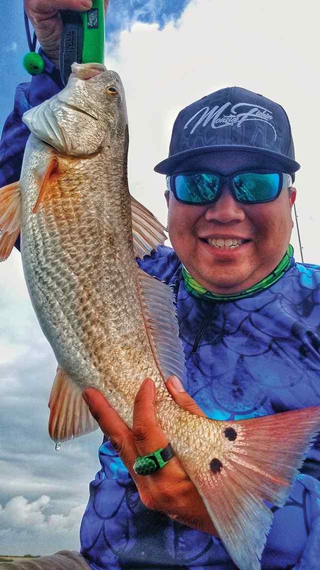 Vincent Vo Galveston Bay - redfish CPR