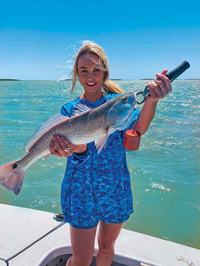 Cassidy Green Laguna Madre - 24" redfish