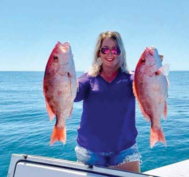 Kimberly Imhoff Matagorda - red snapper