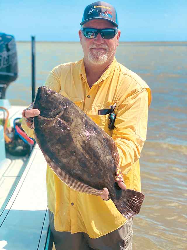 Charlie Upshaw Port O'Connor - flounder