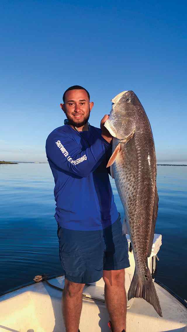 Freddie Willis Jr Galveston Bay - 41" 29.44 lb redfish