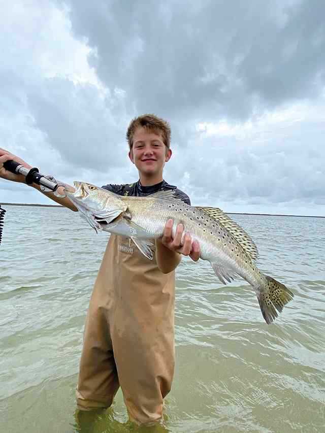 Thomas Blackburn POC Back lakes - 24" personal best trout! Caught on top water, CPR