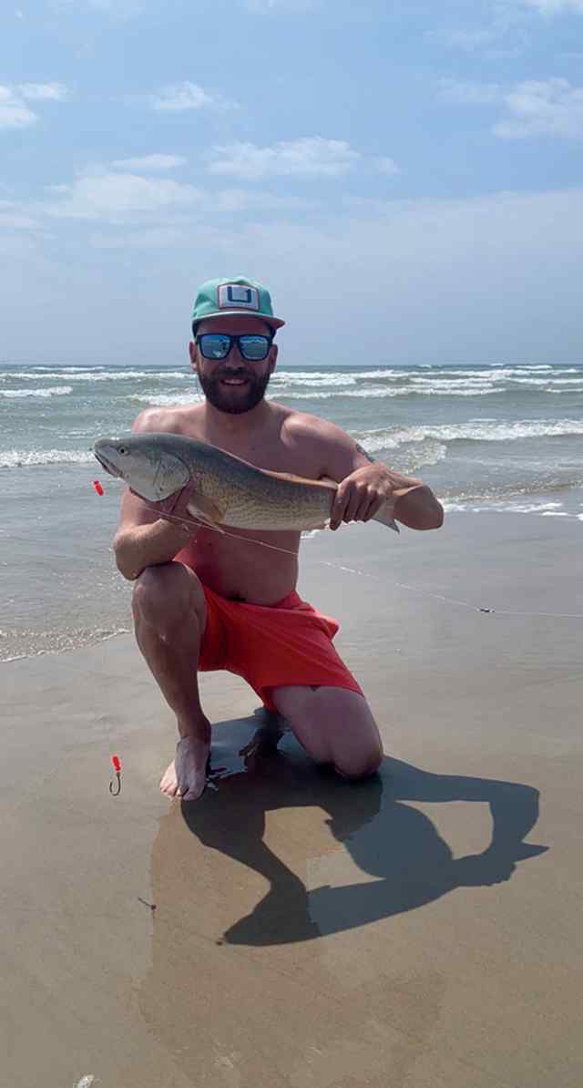 Paolo Bernar Corpus Christi - 25" redfish