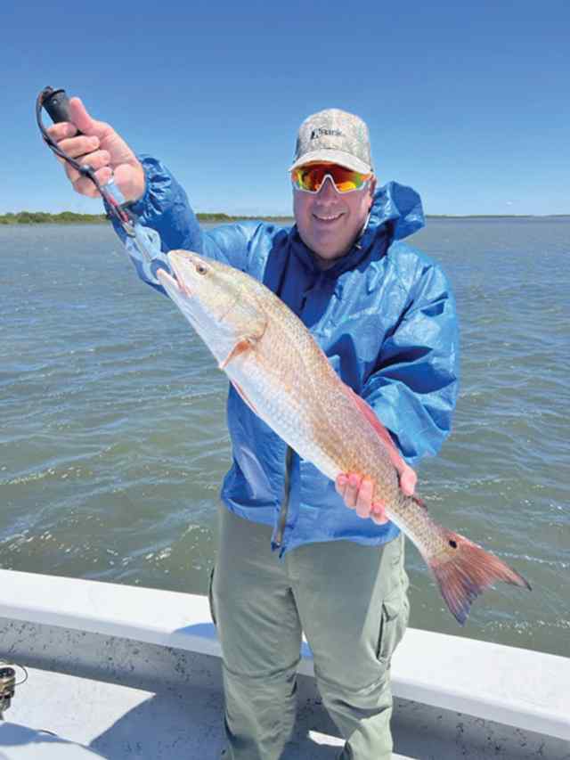 Bruce Bessner Dewberry Island - 30" redfish