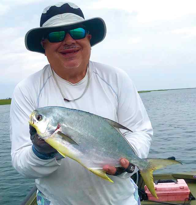 Jim Collins Cold Pass, Galveston - pompano