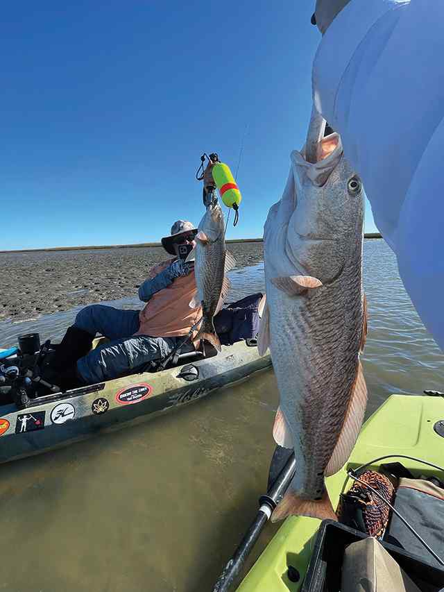 Kenny and Perry Baumann Sabine Pass - 26" reds CPR