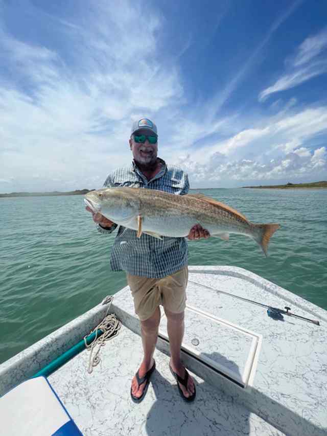 Tom Ellzey Port Mansfield - 40" bull red