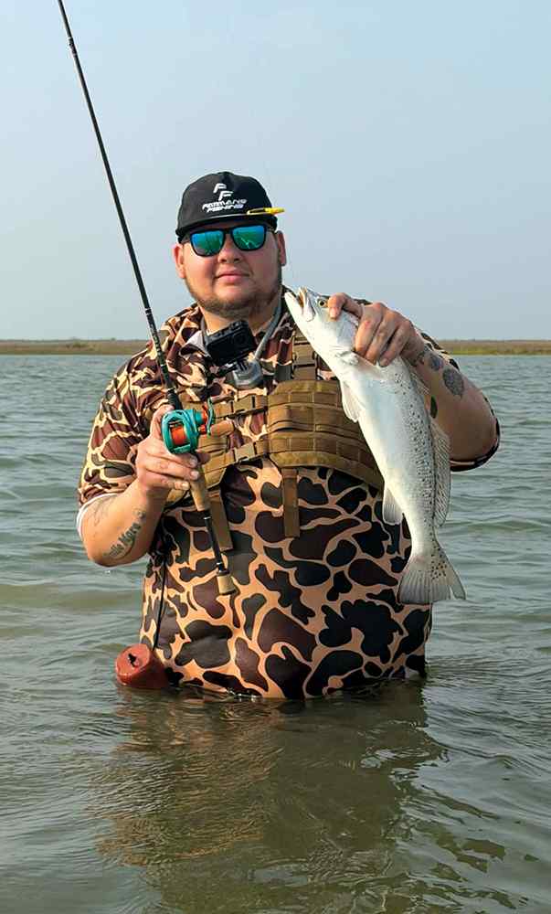 Albert Barrientes Galveston Bay - 22" trout