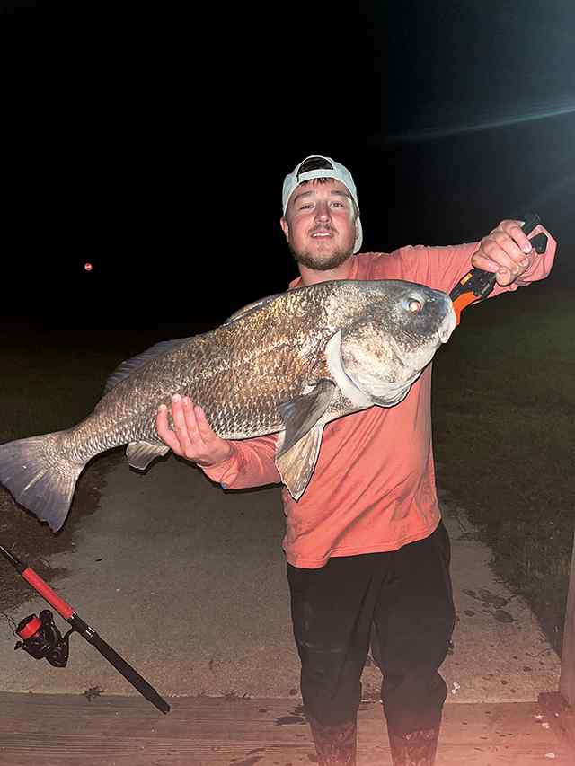 William Dane Perkins Bastrop Bayou - black drum