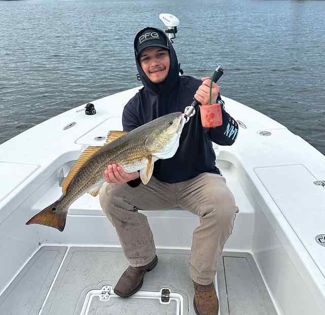 Michael Pittman West Galveston Bay - 28.75" redfish