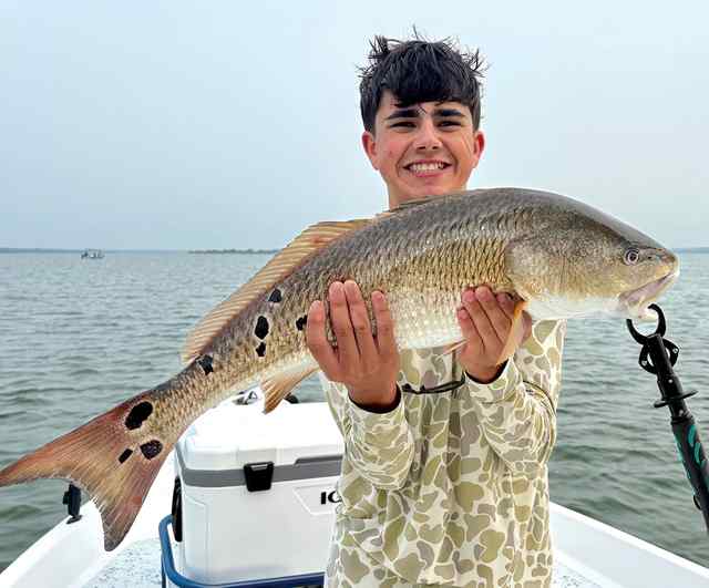 Ethan Tyler Port Aransas - 30.5" 12 lb redfish