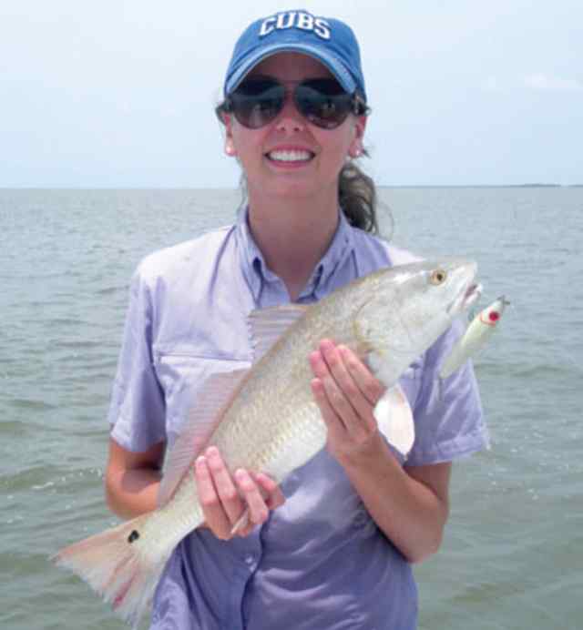 Beth Elder West Matty Bay 
first redfish!