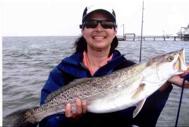 Kristi Jureka 27.5" Speckled Trout