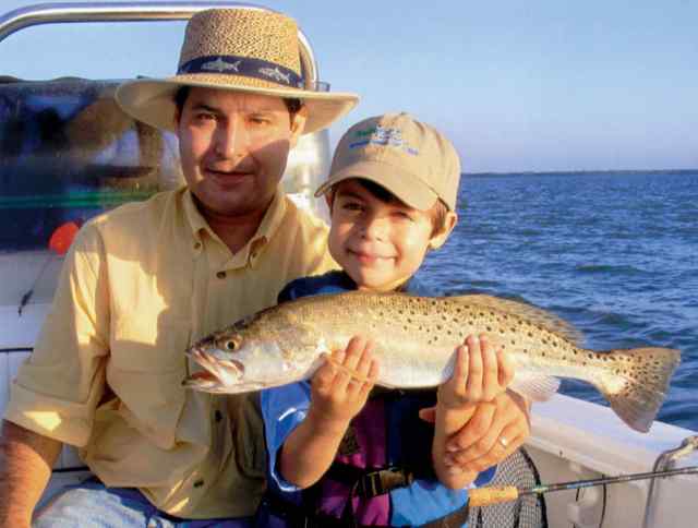 Ryan Luna Bird Island, Corpus Christi
23" speckled trout