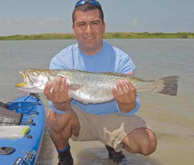 David Ramirez Port Aransas27&quot; trout