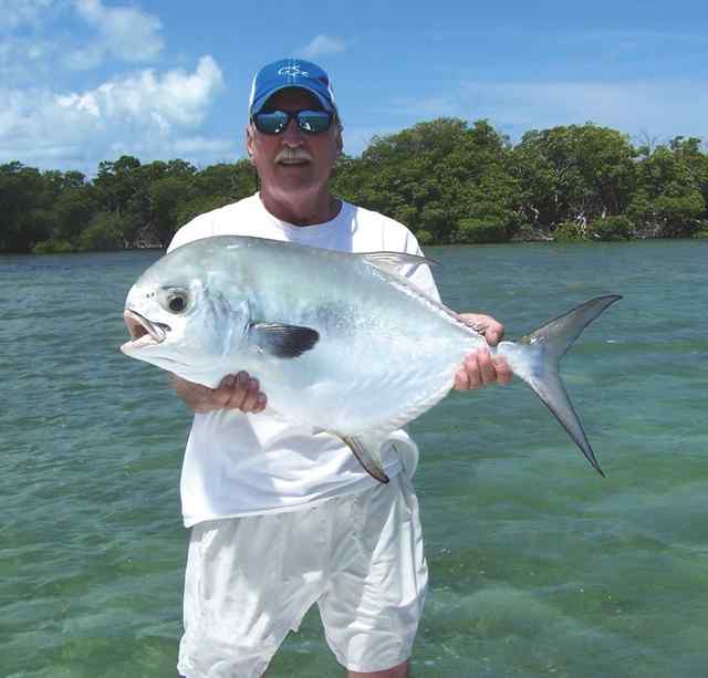 Russ Cogdell Key West, FL24lb permit