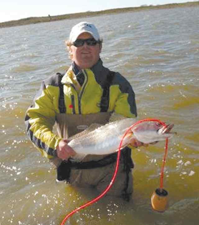 Jeffrey Jendrzey Port Mansfield28&quot; 7lb trout