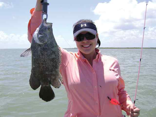 Kelly Kolodziejcyk Aransas Bay19&quot; tripletail