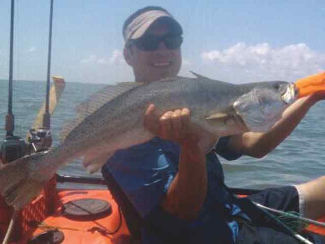 Matthew Montemayor Lower Laguna29.5&quot; personal best trout!