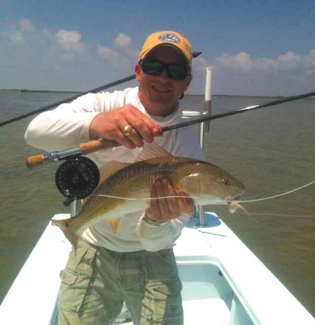 Jerrod Poffenberger Port O'Connorredfish on fly