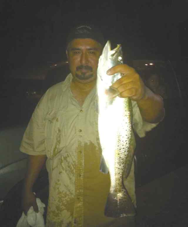 Julian Quintero Galveston Bay20&quot; trout