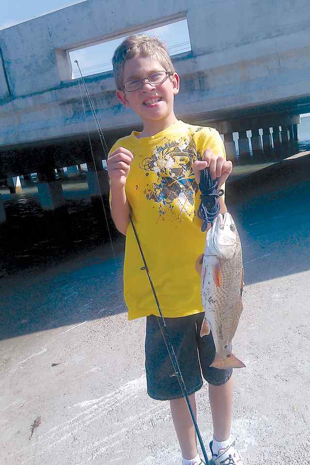 Jonathan Reyna Corpus Christifirst redfish!
