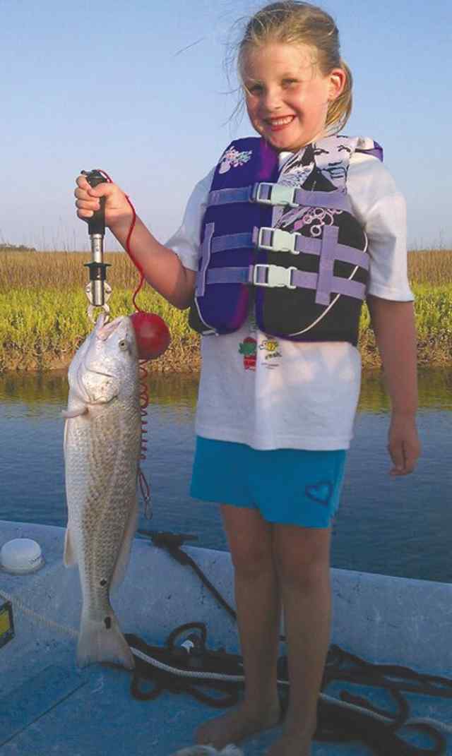 Allison Schwartz Galveston Bay24.5&quot; redfish CPR