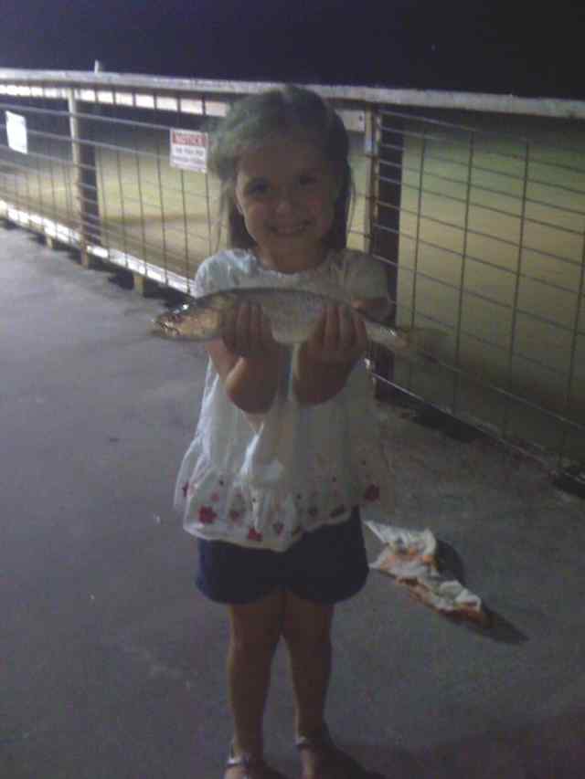 Jillian Tanner Indianolafirst fish! CPR