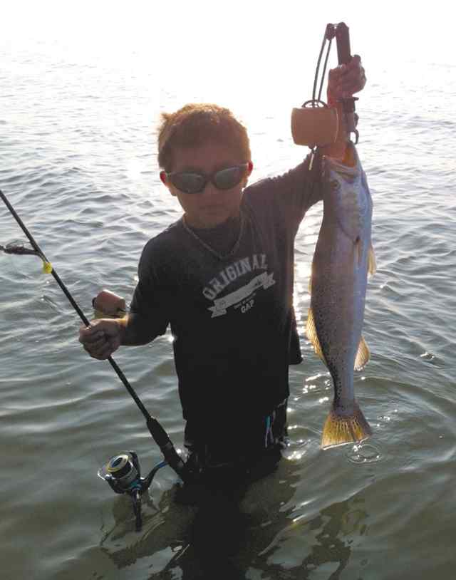 Jake Trevino Port Mansfield24&quot; trout