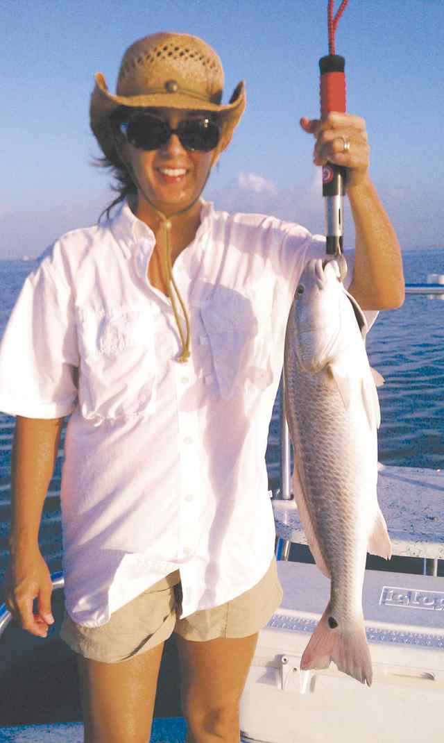 Elvira Vaughan Arroyo Cityfirst red on topwater!