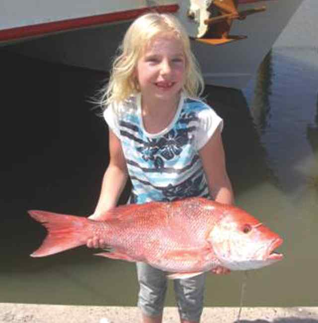 Jacie Walla Port Aransas8.1lb red snapper