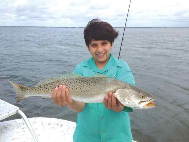 Oscar Lerma, Jr. Aransas Pass25.25&quot; 5lb 10oz trout