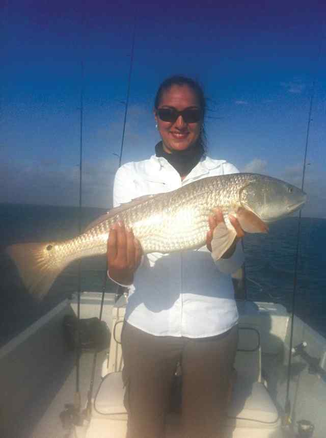 Darlene Luna South Bay28&quot; redfish