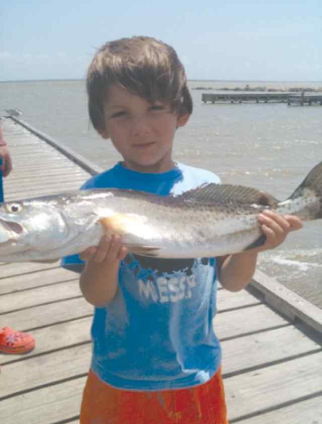Cash Menchaca Baffin Bay22&quot; trout