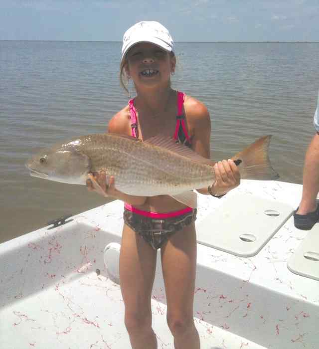 Haley Rust Sargent26.5&quot; first keeper red!