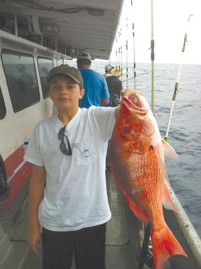 Wesley Sholders Port Aransas10lb red snapper