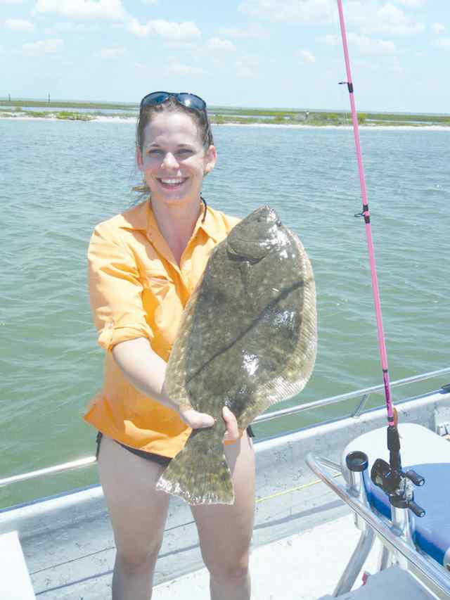Nicole Tobin Copano Bay22&quot; flounder