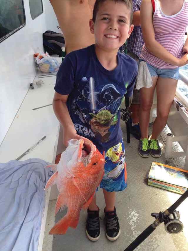 Casey Galvestonred snapper