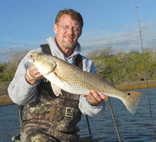 Terry Dophied redfish