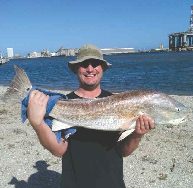 Eric Phipps Pelican Islandfirst redfish!