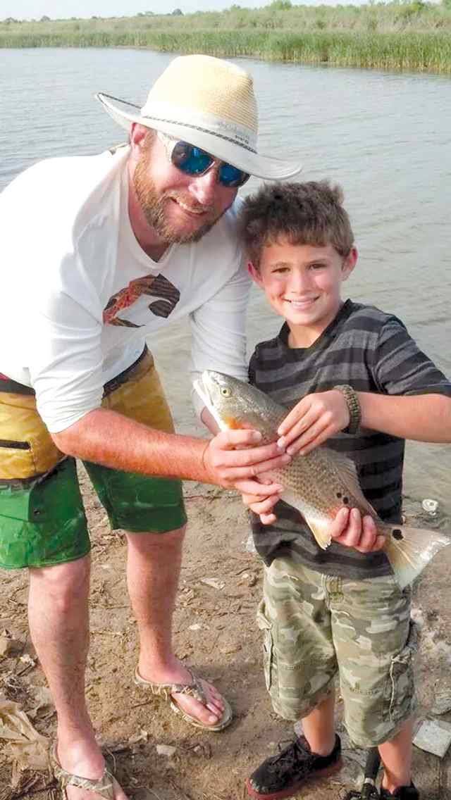 Ethan Hust Old Levee Roadfirst redfish!