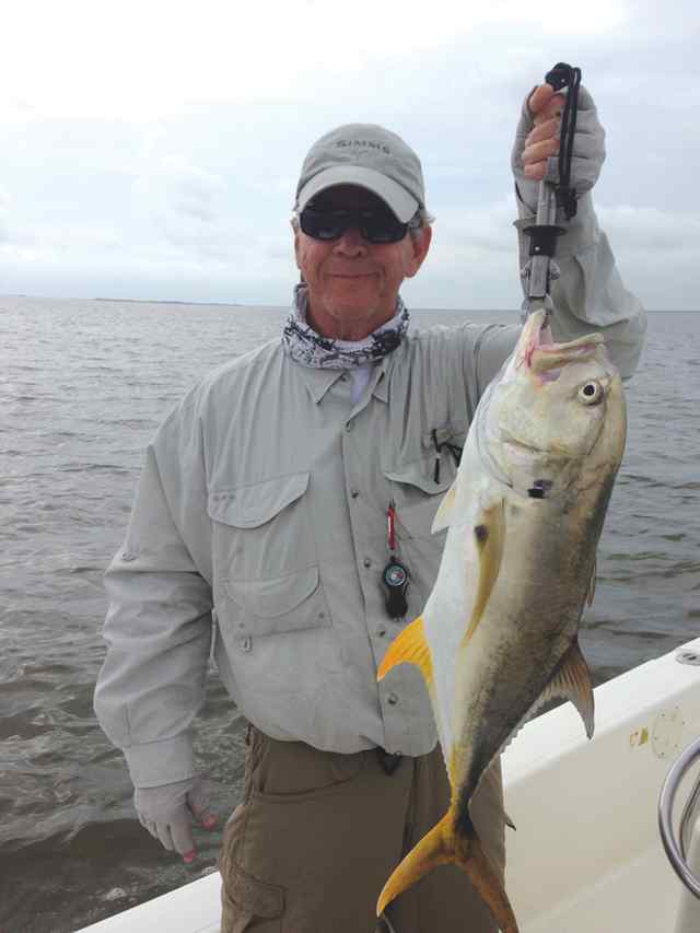 Larry McDowell Sabine Lake7 lb jack crevalle CPR