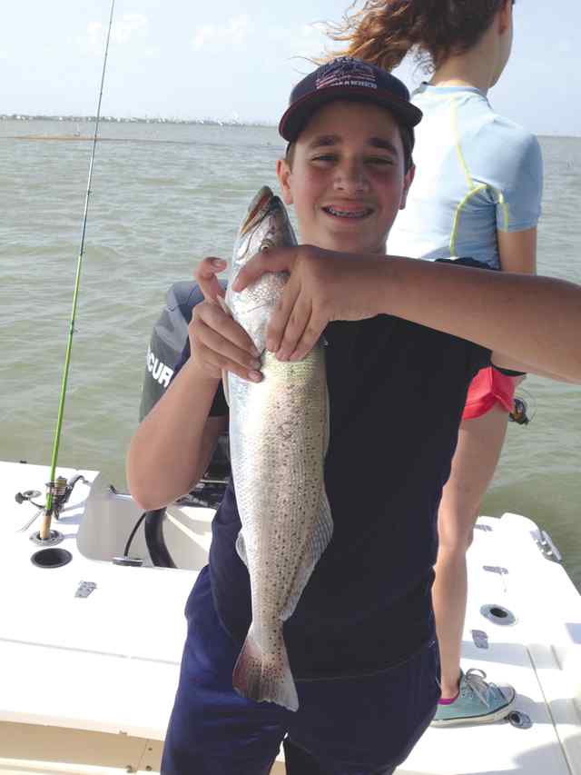 Edward Moore West Galveston Bay24&quot; trout