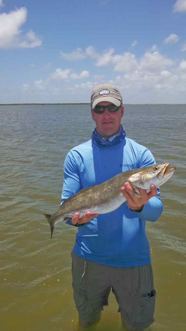 Lucas Friesenhahn Cedar Bayou27&quot; trout
