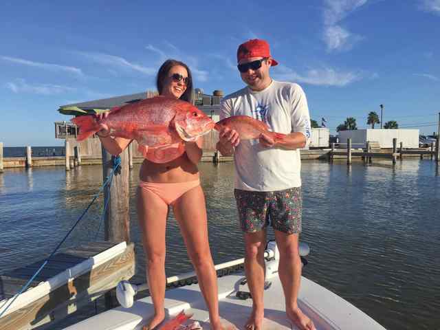 Anna Hovdey Rockport30&quot; red snapper&quot;He is a keeper.&quot;