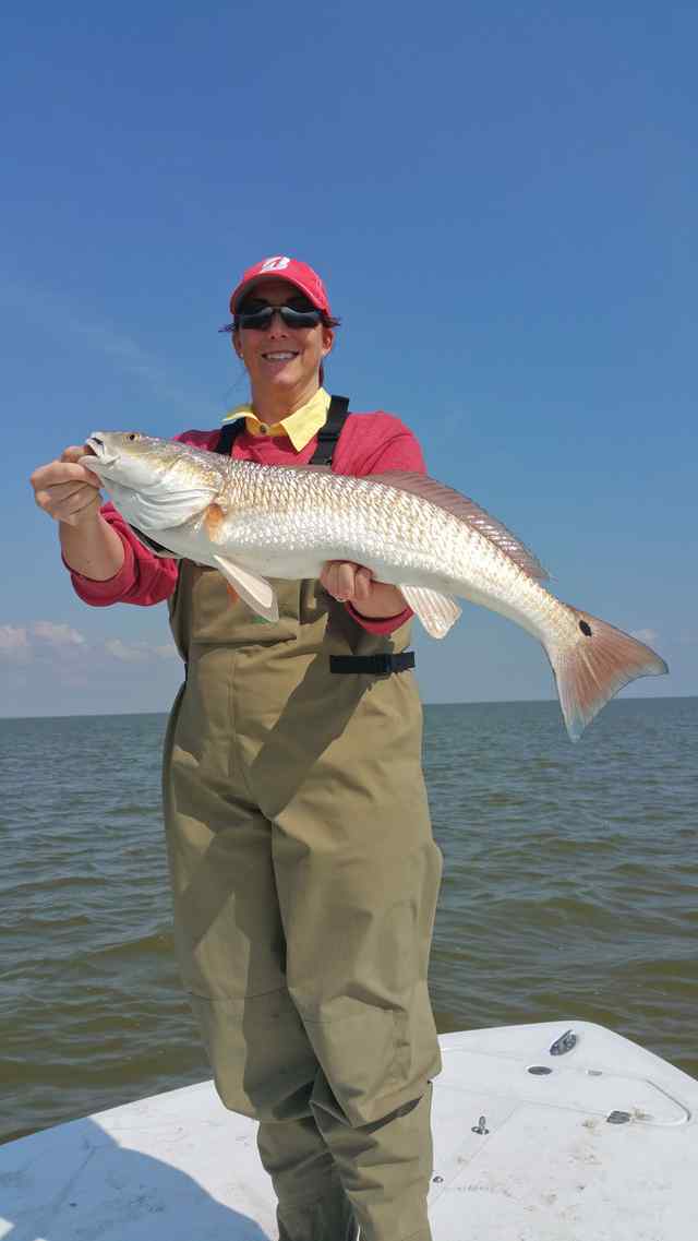 Melissa Mitchell Baffin Bayfirst sight-casted red!